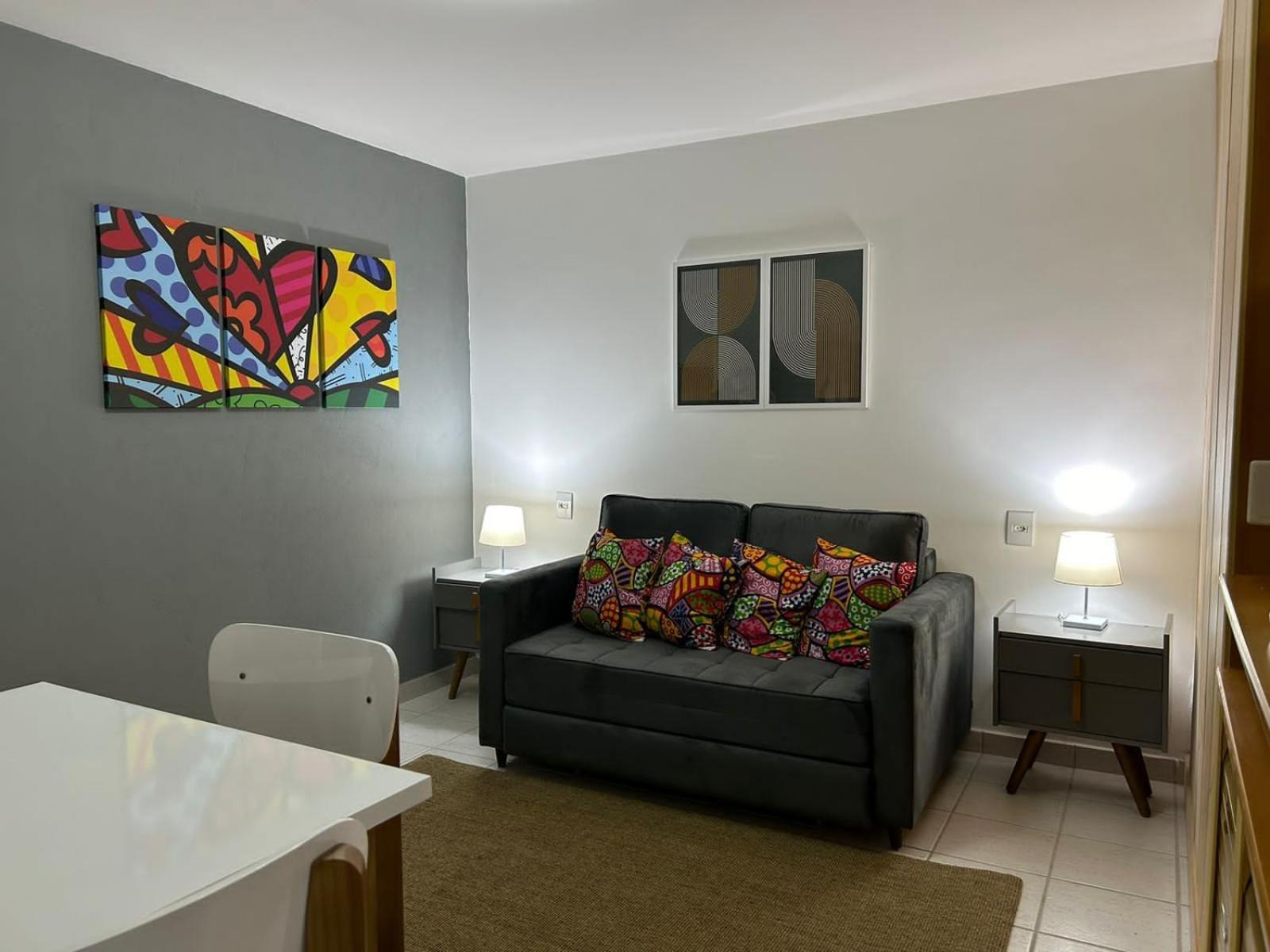 安格拉杜斯雷斯Flat Bijoux Frente Mar No Shopping Piratas , Com Estacionamento Gratuito公寓 外观 照片